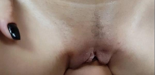  Tongue Inside Wet and Sweaty Pussy - Domination of Horny Wet Pussy